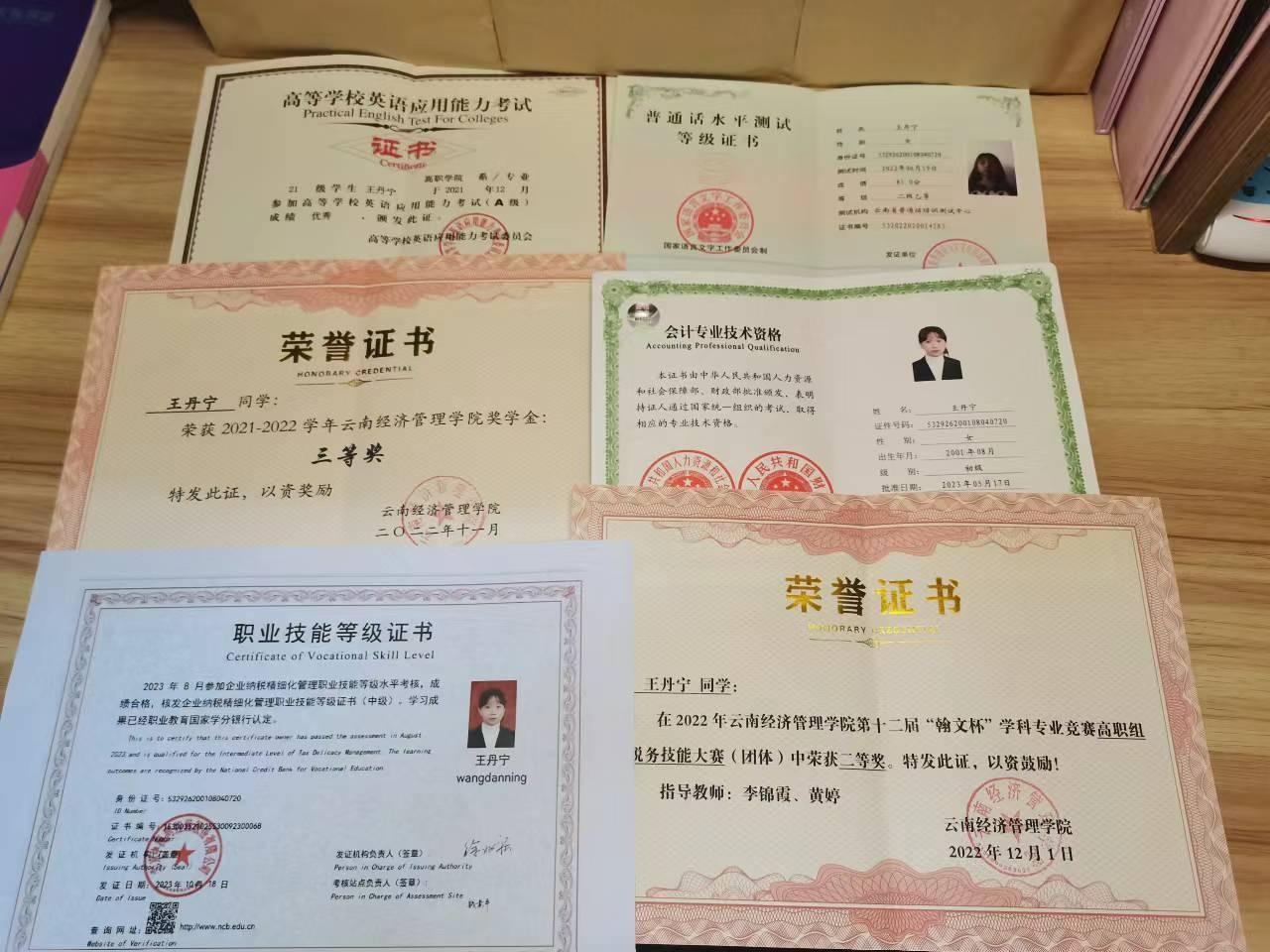 【榜样的力量】云南经济管理学院2023年度省政府奖学金获得者个人事迹分享（第十四期） 第 3 张