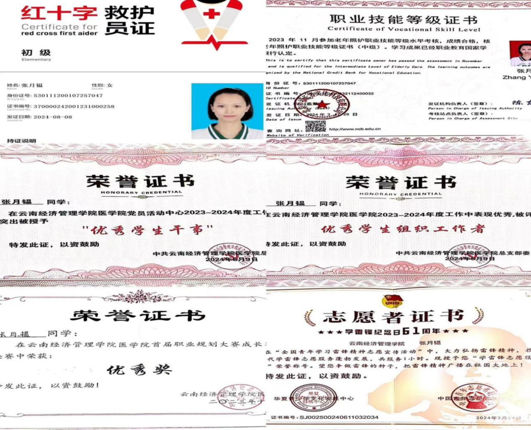 【榜样的力量】云南经济管理学院2024年度国家奖学金获得者个人事迹分享（第二十一期） 第 6 张