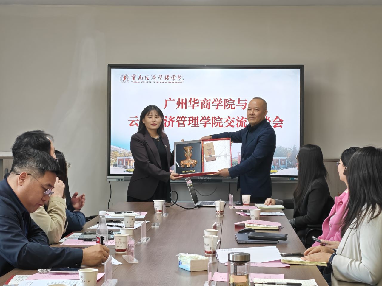 互学互鉴，共话育人｜广州华商学院一行到访我校交流调研 第 6 张